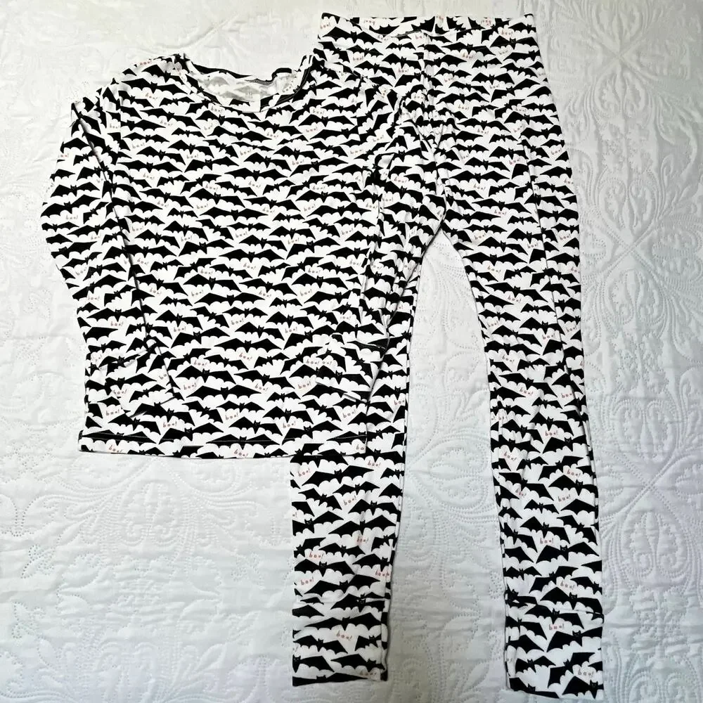 Gap Bat Halloween Organic Cotton PJs Size 10